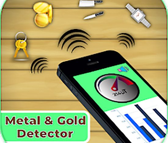 تطبيق كشف الذهب والمعادن